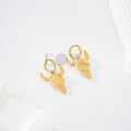Pendientes de aro toro