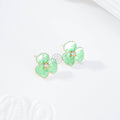 Pendientes flor color