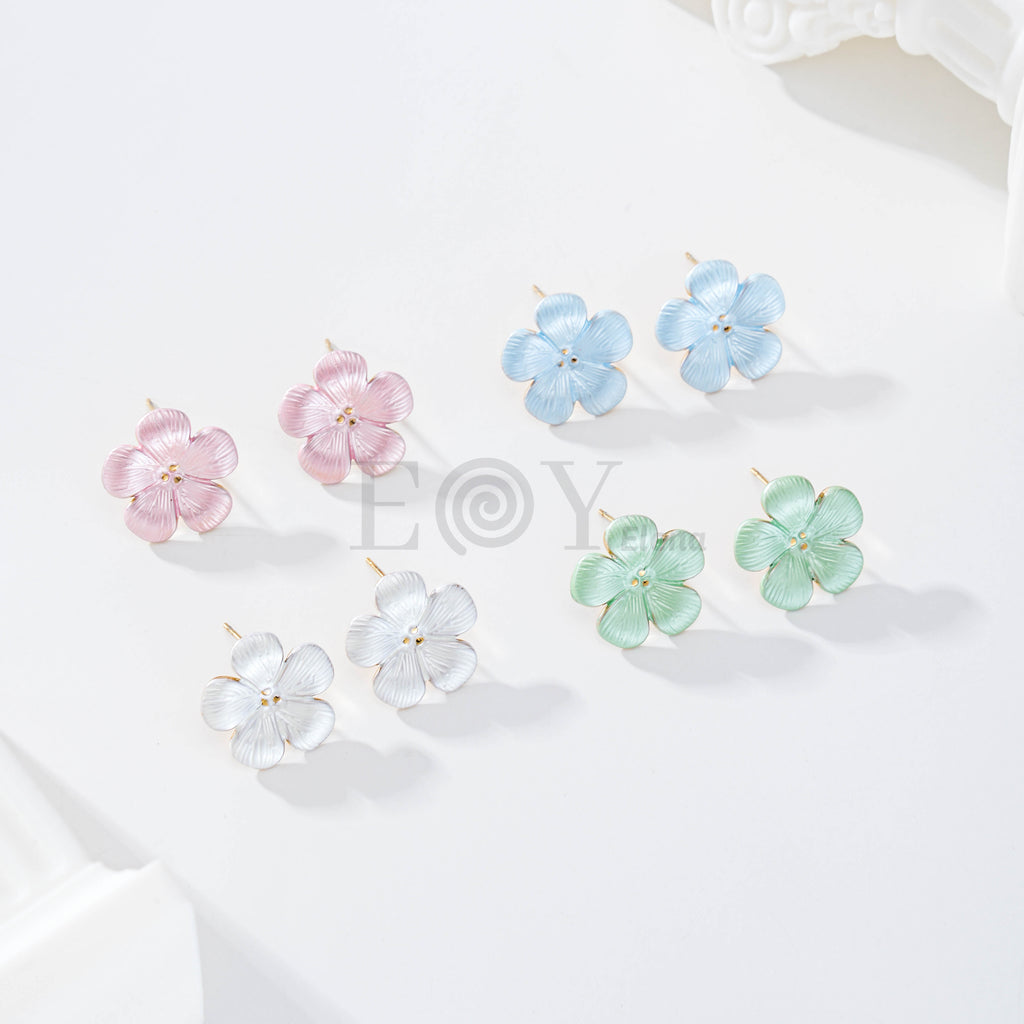 Pendientes de flor