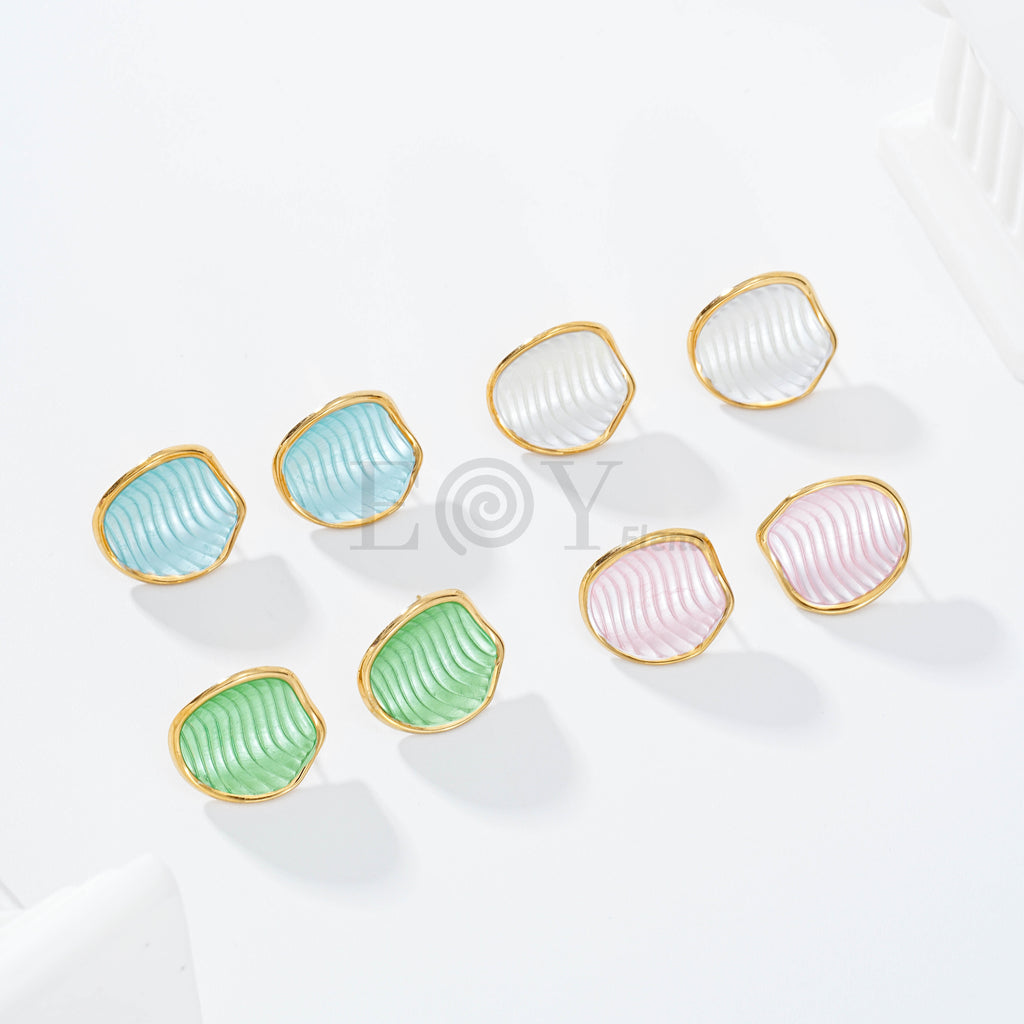 Pendientes chapa color