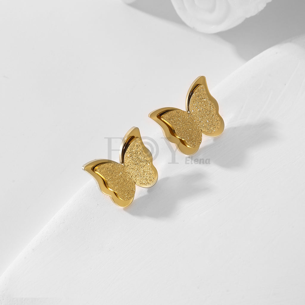 Pendientes mariposa pequeña
