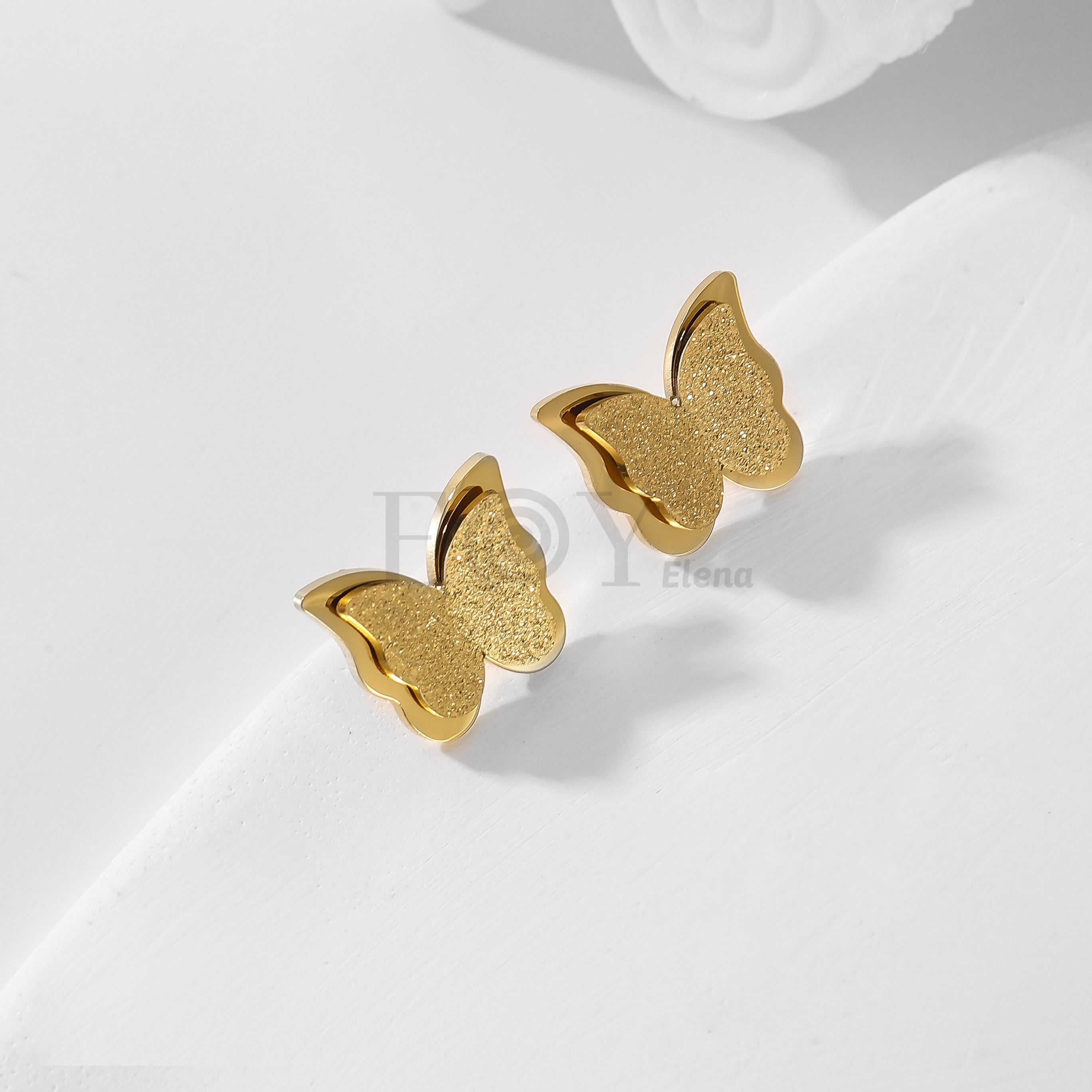 Pendientes mariposa pequeña