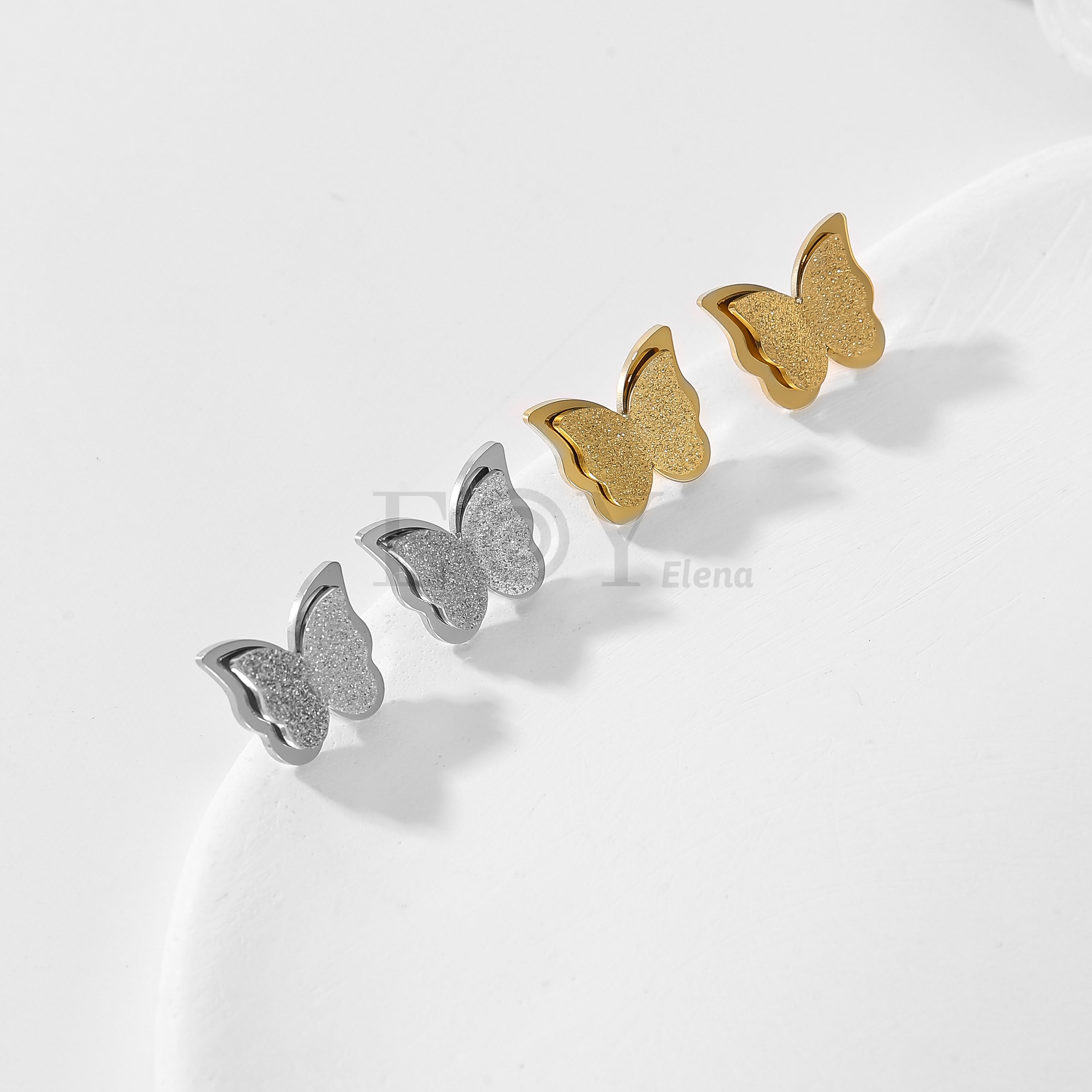 Pendientes mariposa pequeña