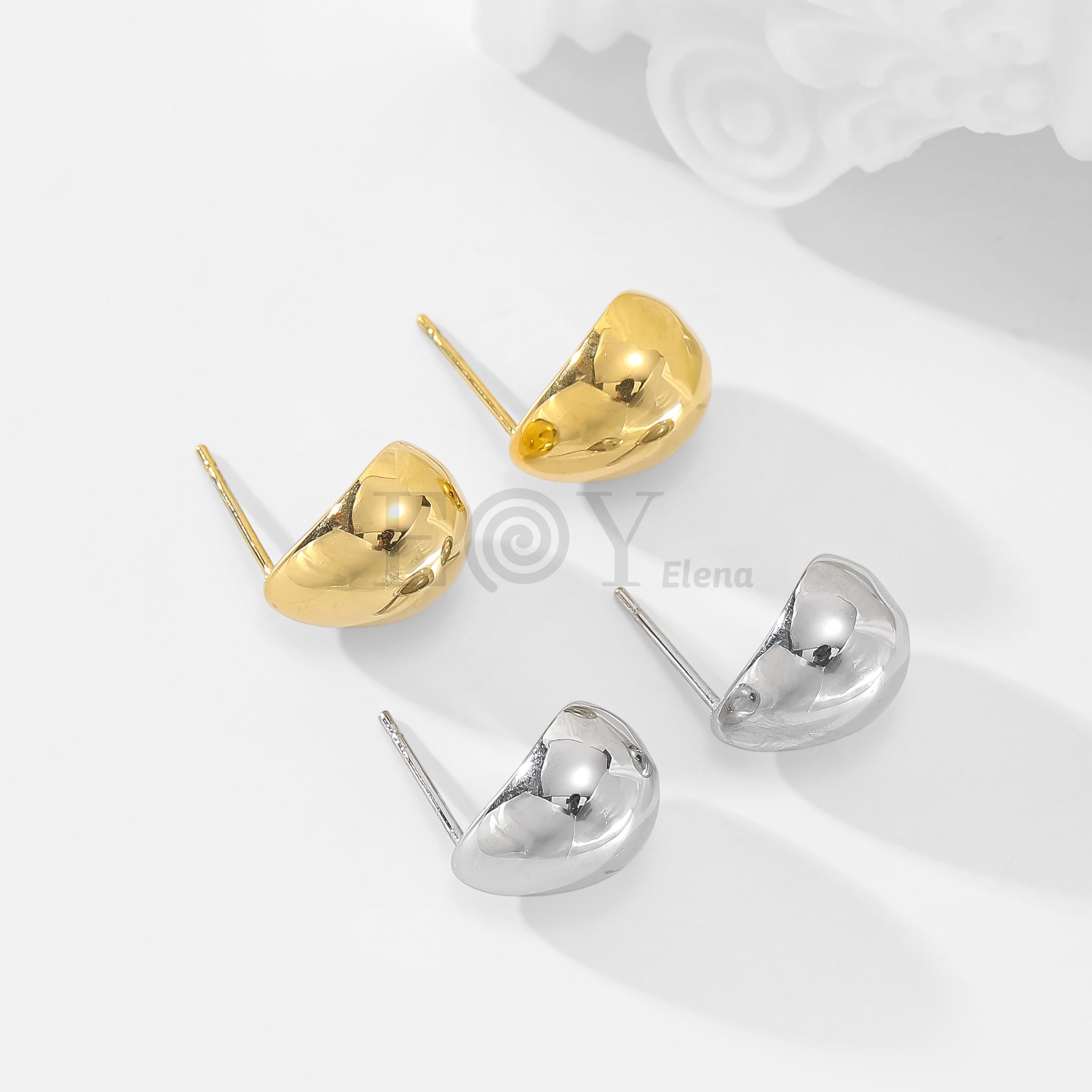Pendientes de gota gruesa