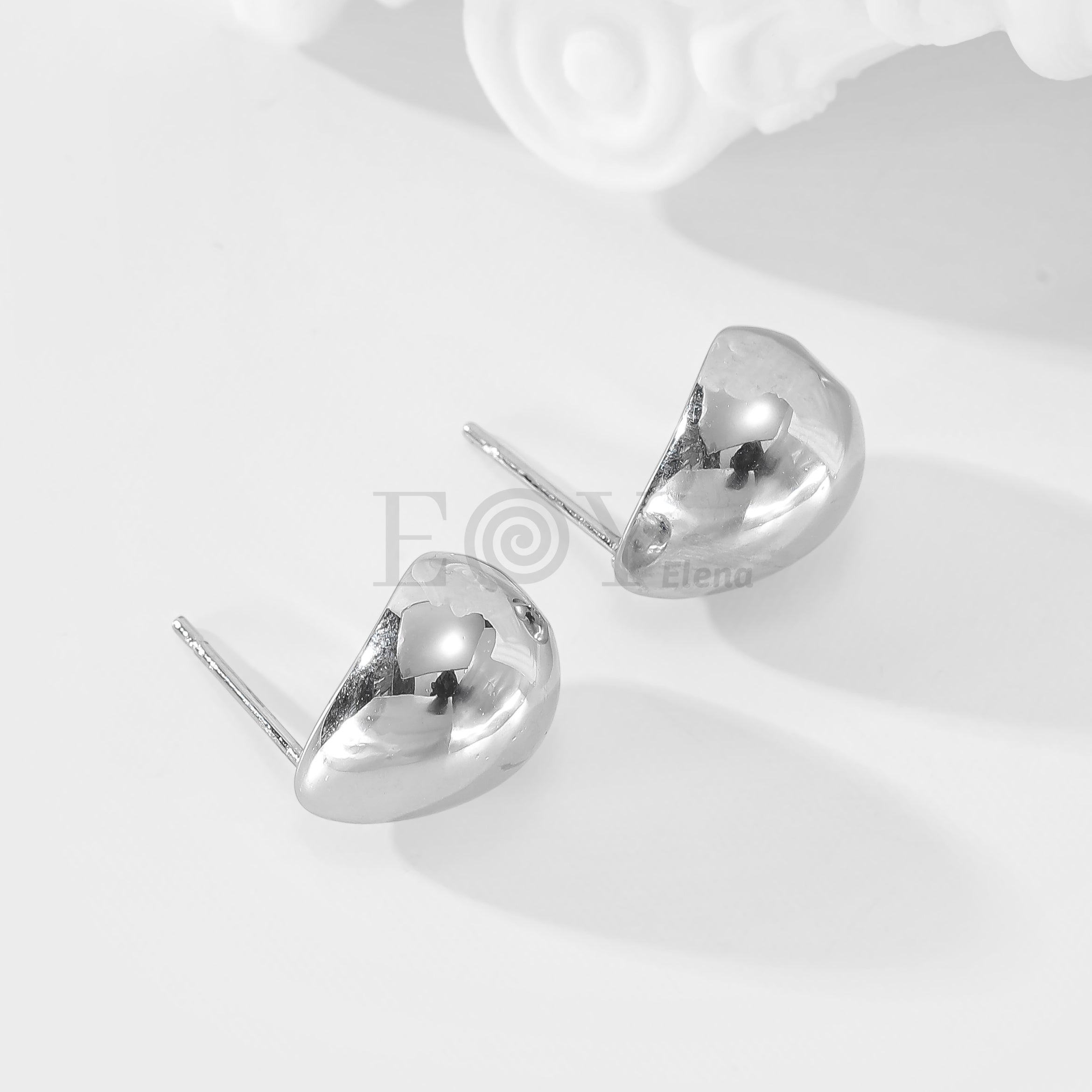 Pendientes de gota gruesa