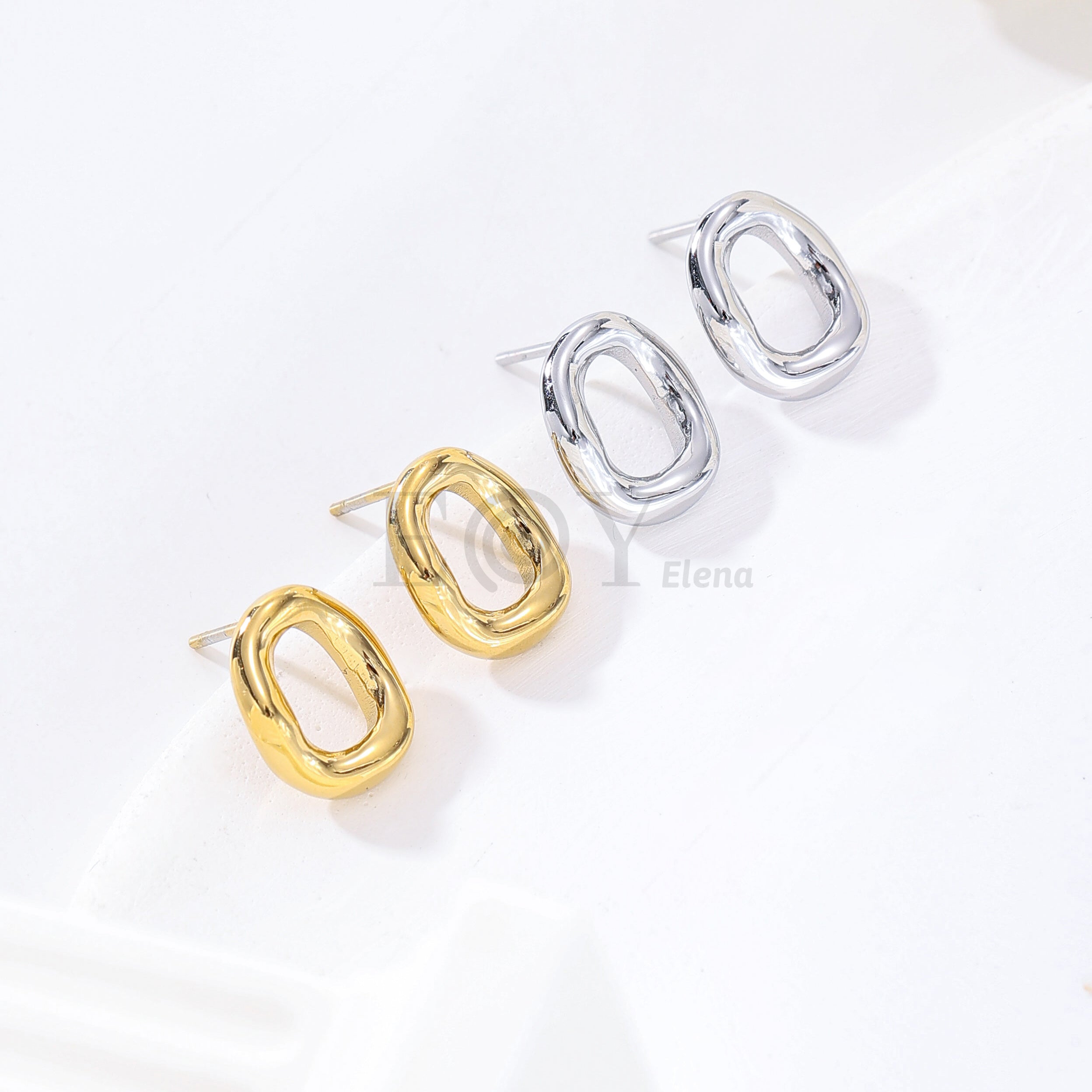 Pendientes círculo