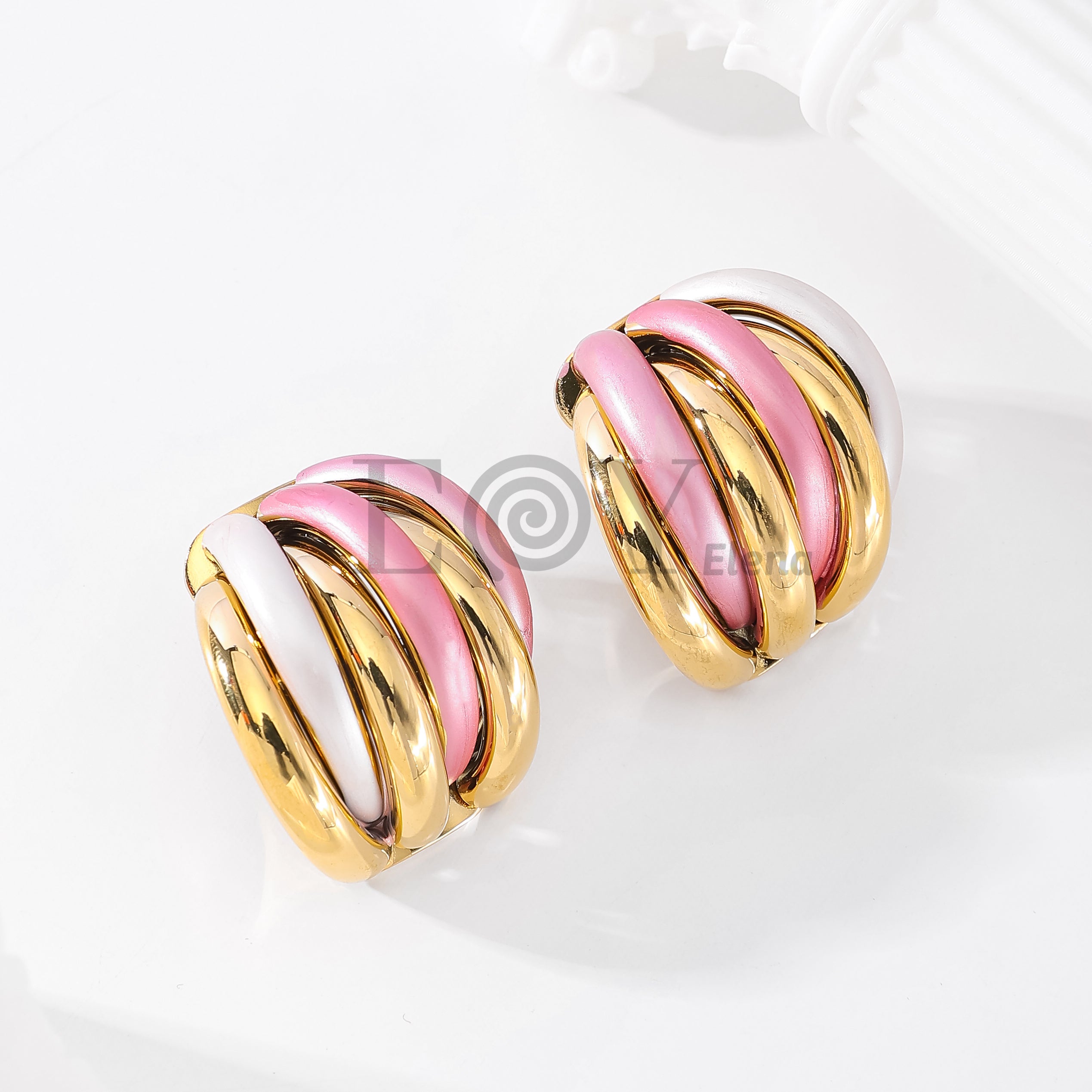 Pendientes de tiras colores