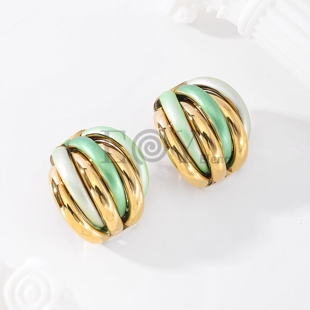 Pendientes de tiras colores