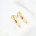 Pendientes Margarita con Cuenta Pastel