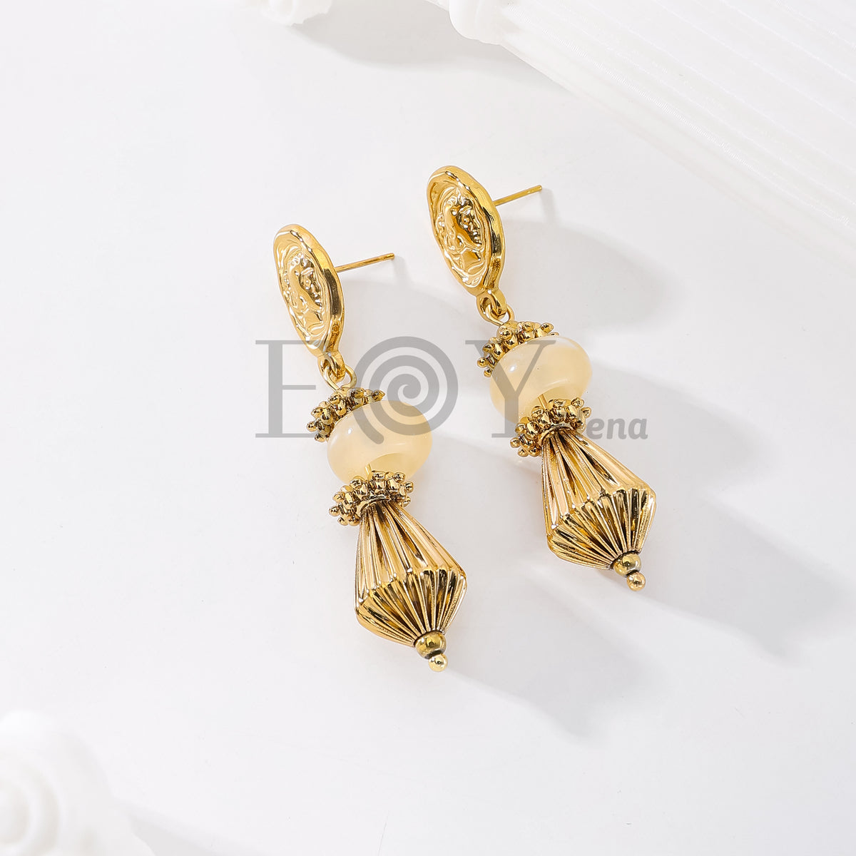 Pendientes chapa texturizada