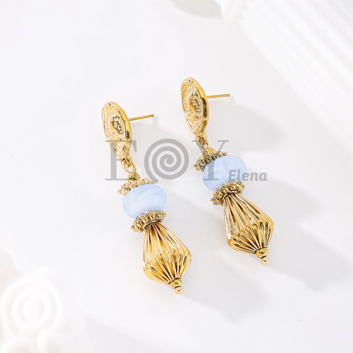Pendientes chapa texturizada