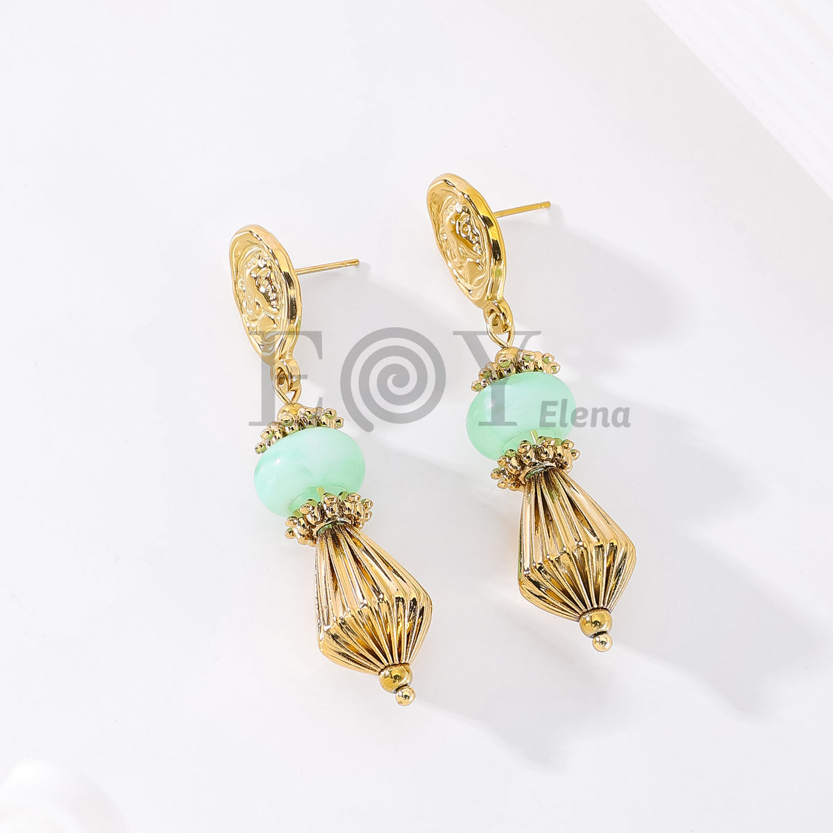 Pendientes chapa texturizada