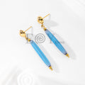 Pendientes con bastón color