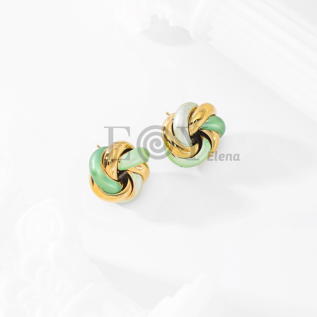 Pendientes Nudo Multicolor