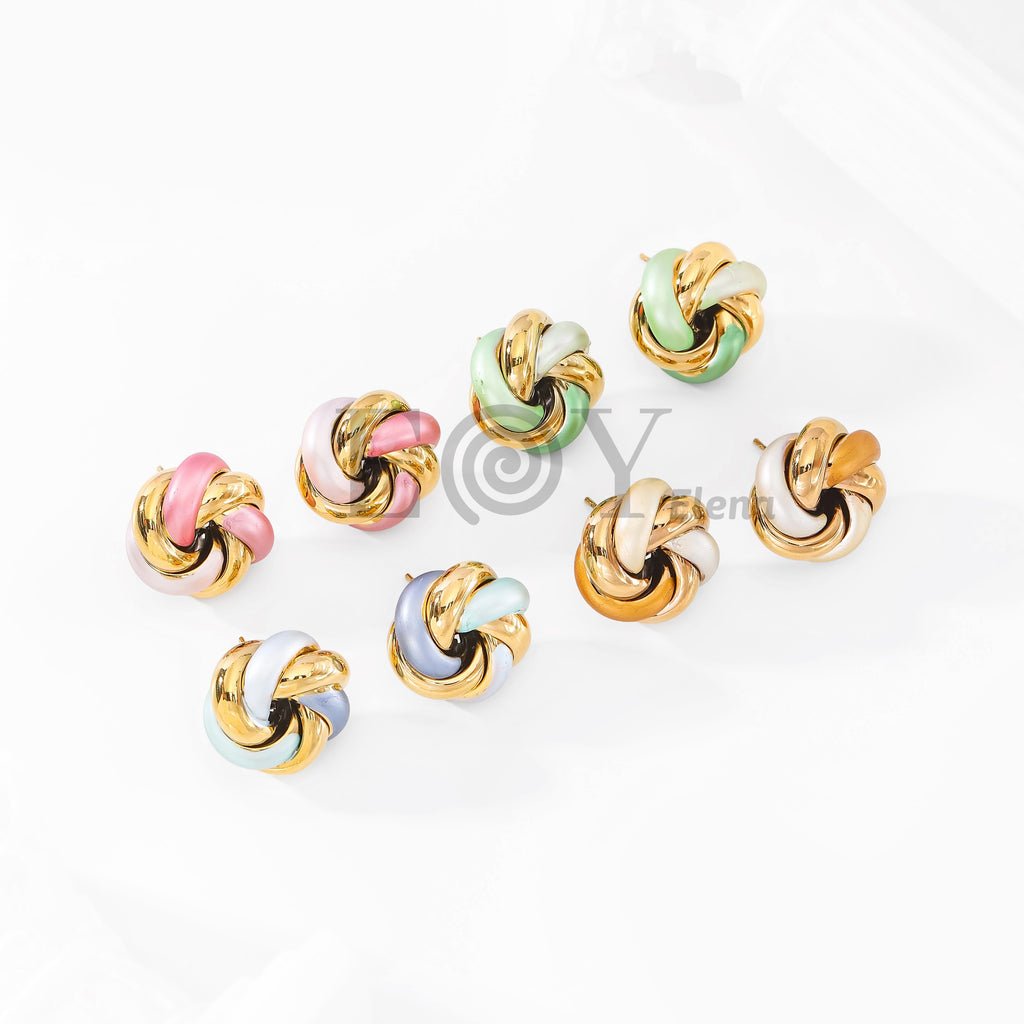 Pendientes Nudo Multicolor