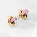 Pendientes de nudo color