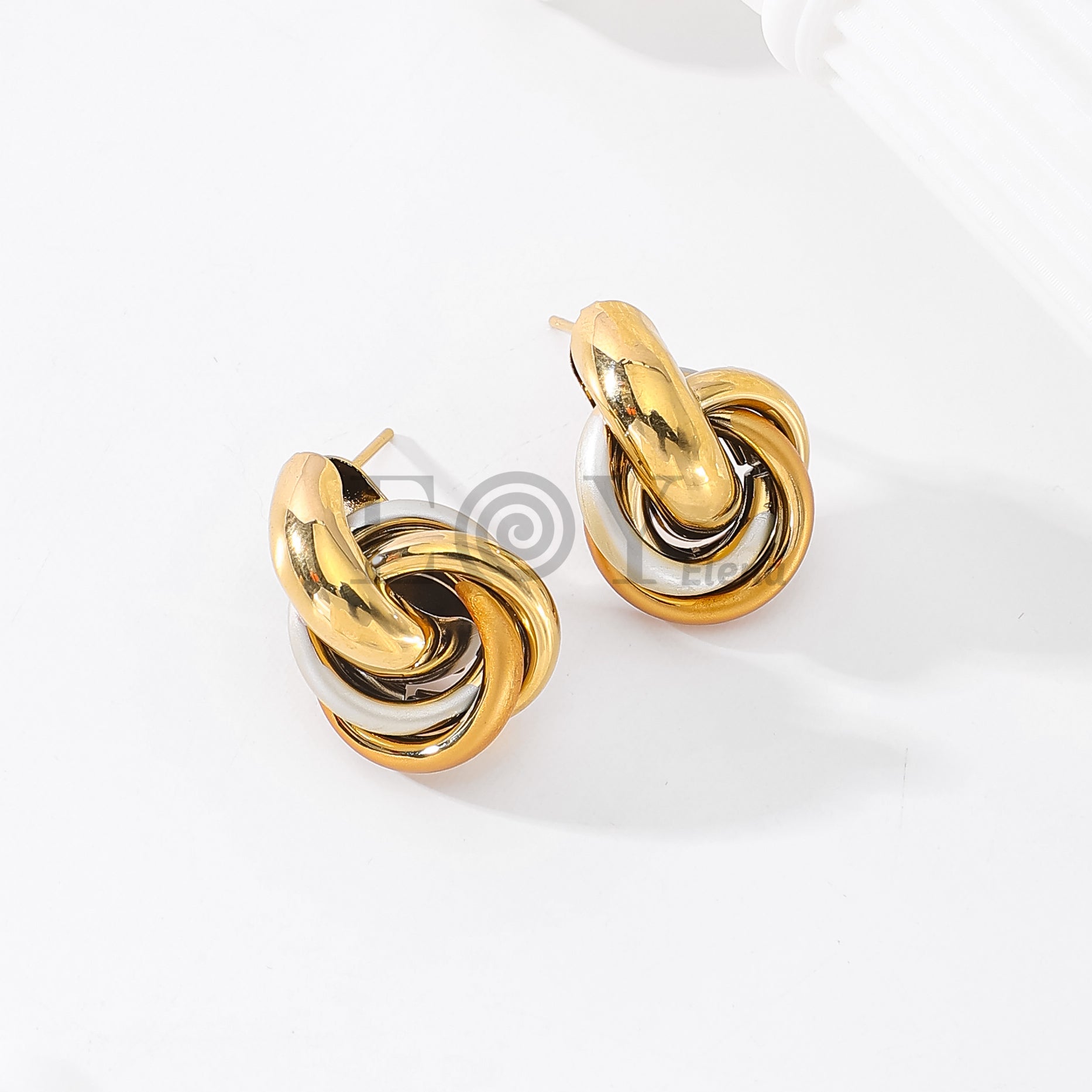 Pendientes nudo color