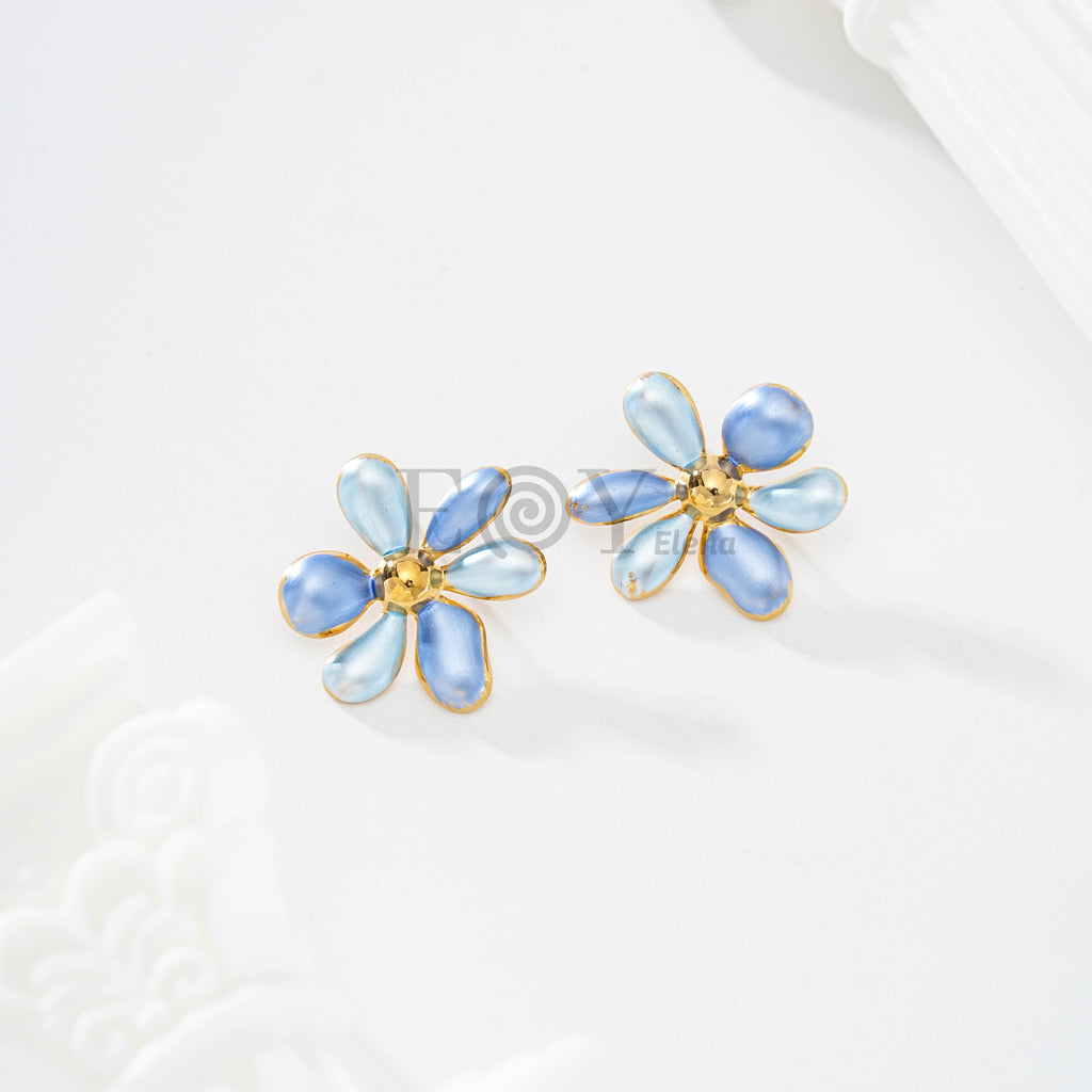 Pendientes Margarita Cristal Pastel