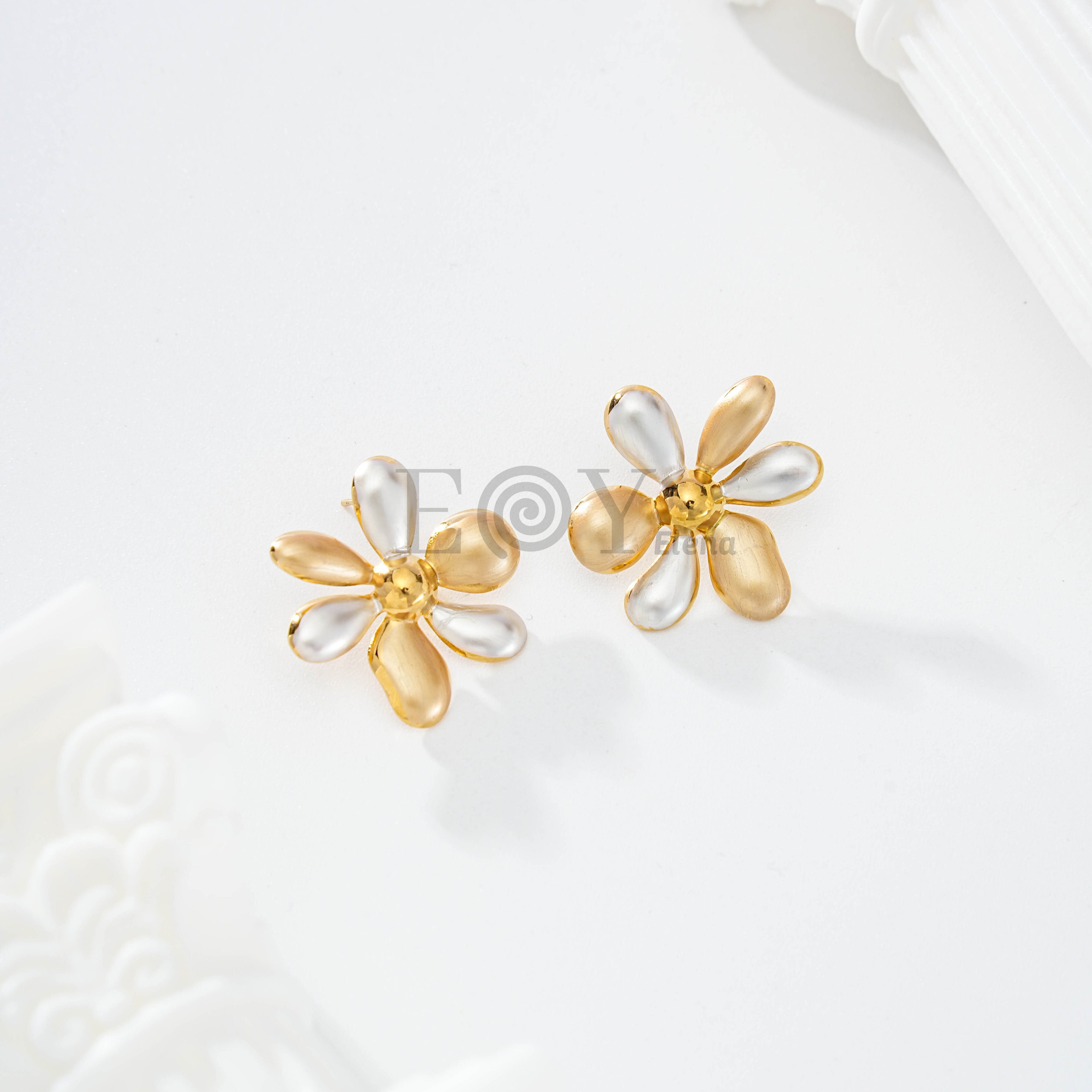 Pendientes Margarita Cristal Pastel