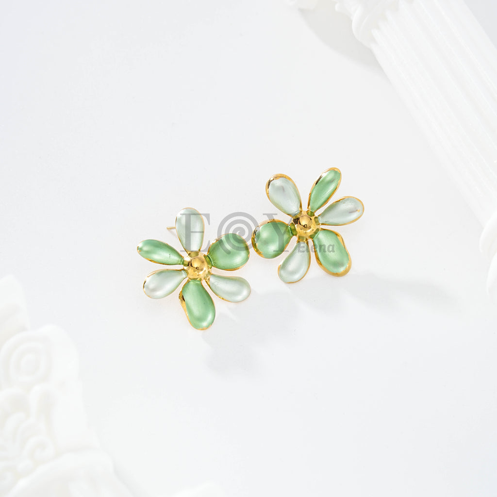 Pendientes Margarita Cristal Pastel