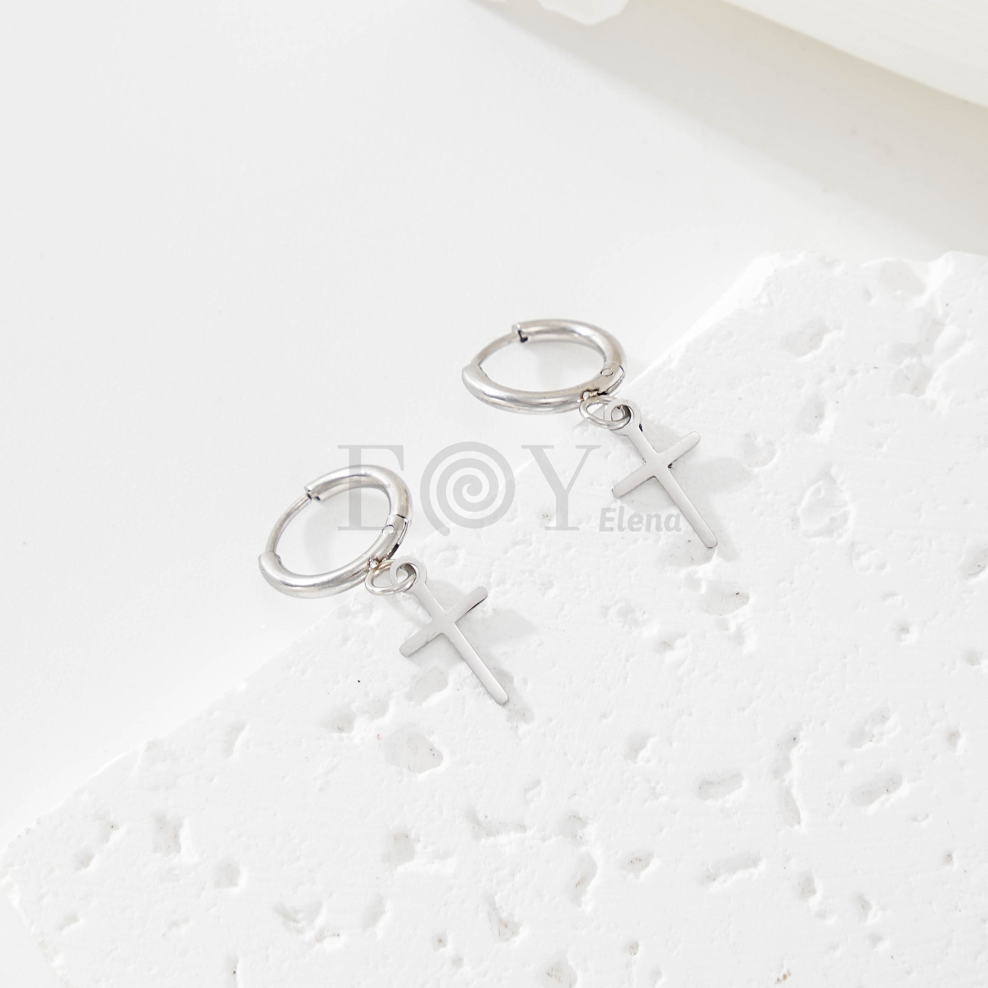Pendientes de cruz