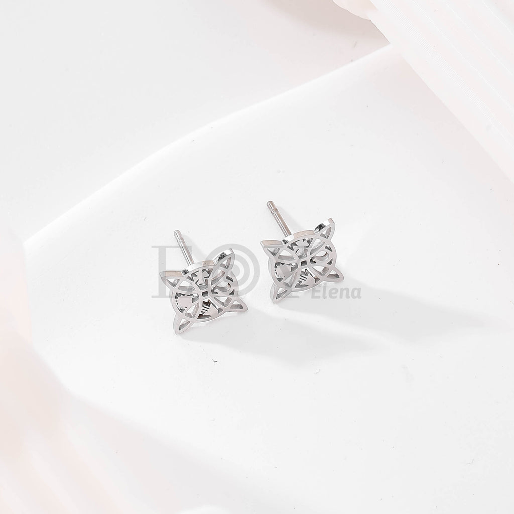 Pendientes nudo de bruja