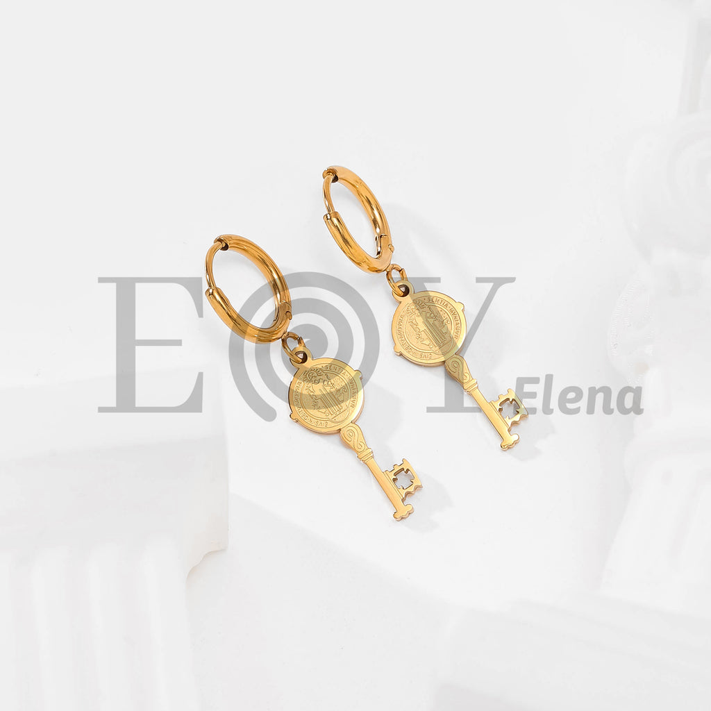 Pendientes llave San Benito