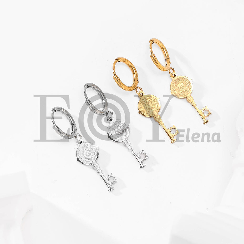 Pendientes llave San Benito