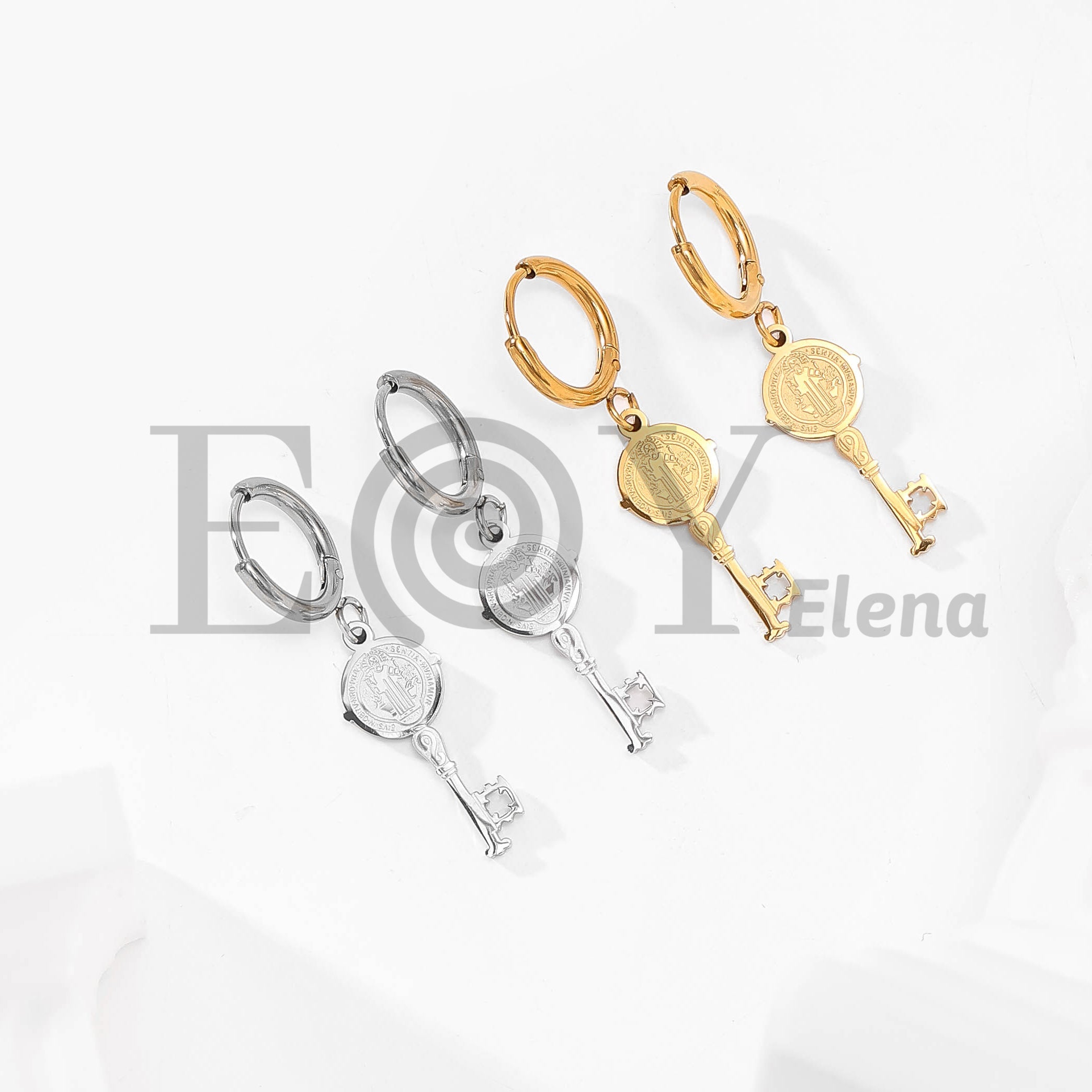 Pendientes llave San Benito
