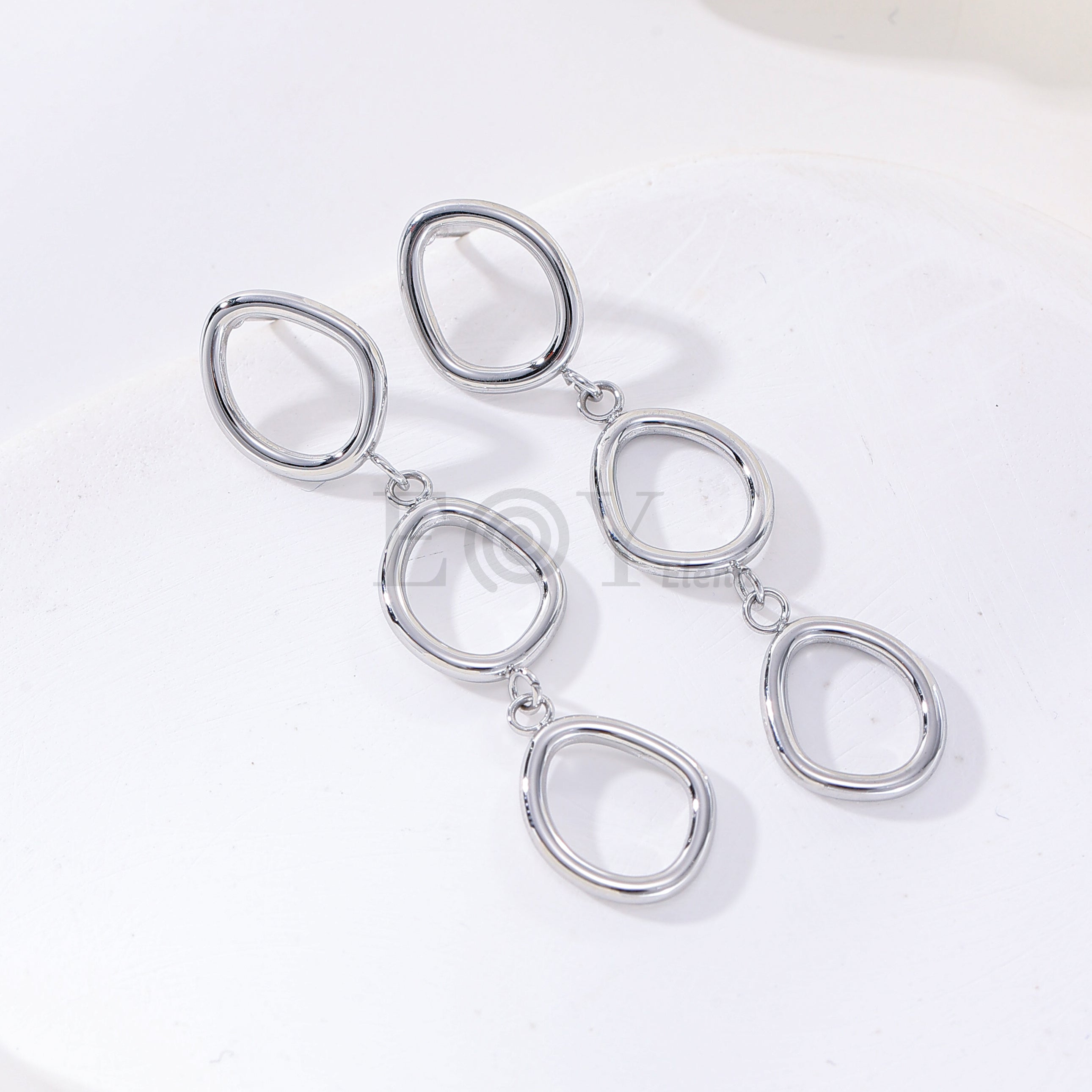 Pendientes de tres aros