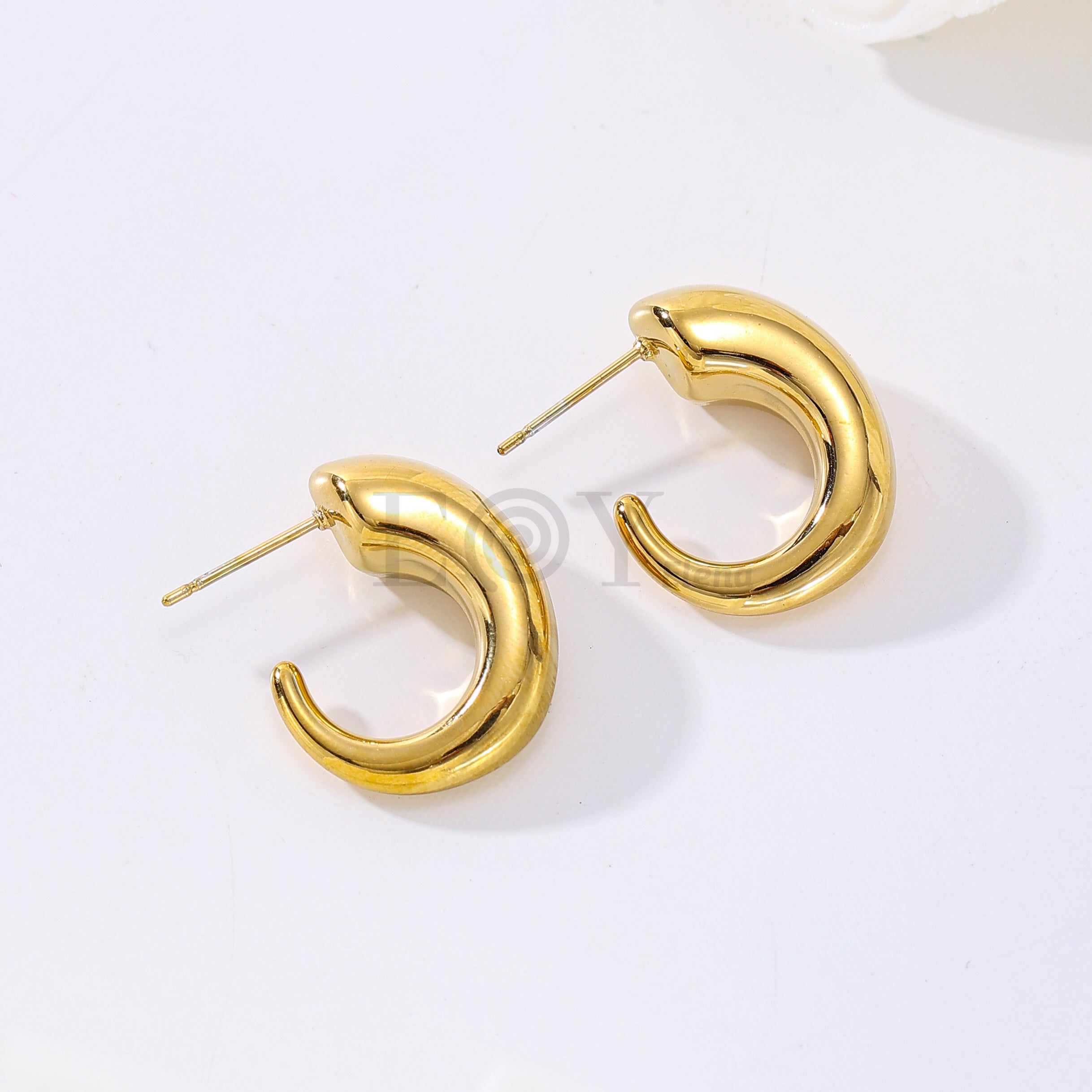 Pendientes con forma irregular