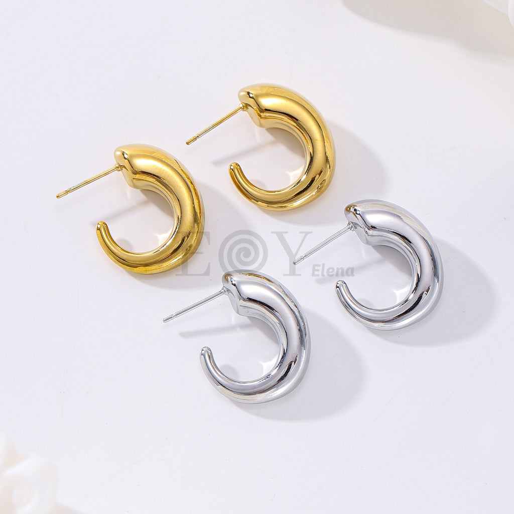 Pendientes con forma irregular