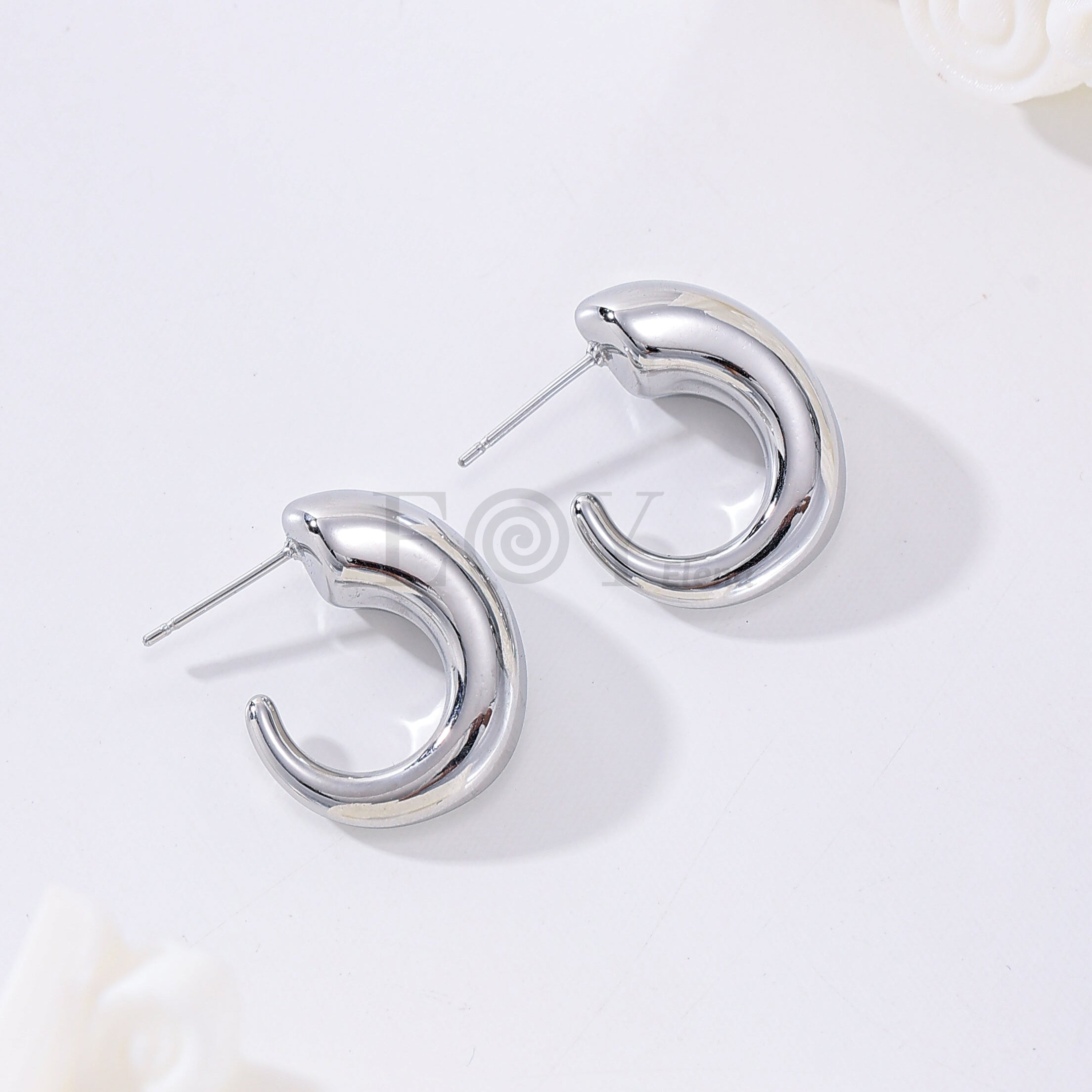 Pendientes con forma irregular