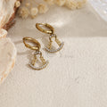 Aros con colgante Virgen del Pilar