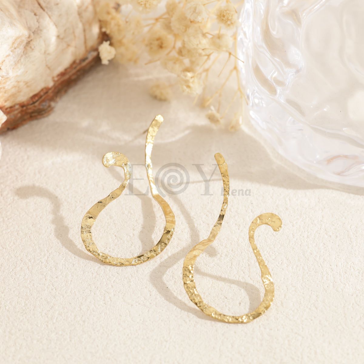 Pendientes forma ondulada acero