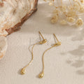 Pendientes gota colgante minimalistas