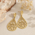 Pendientes grandes con doble gota