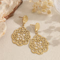 Pendientes de gota colganes