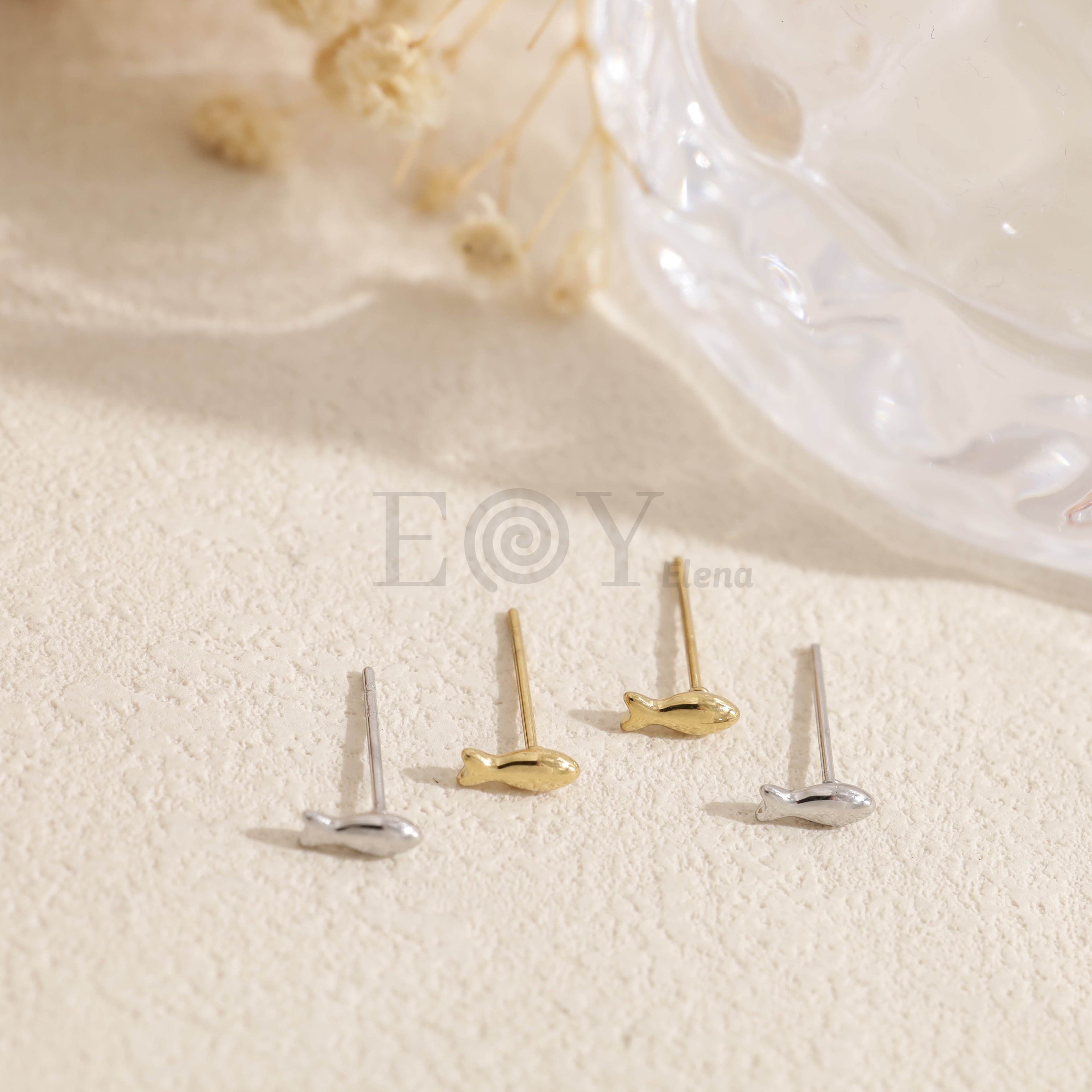 Pendientes pez pequeños
