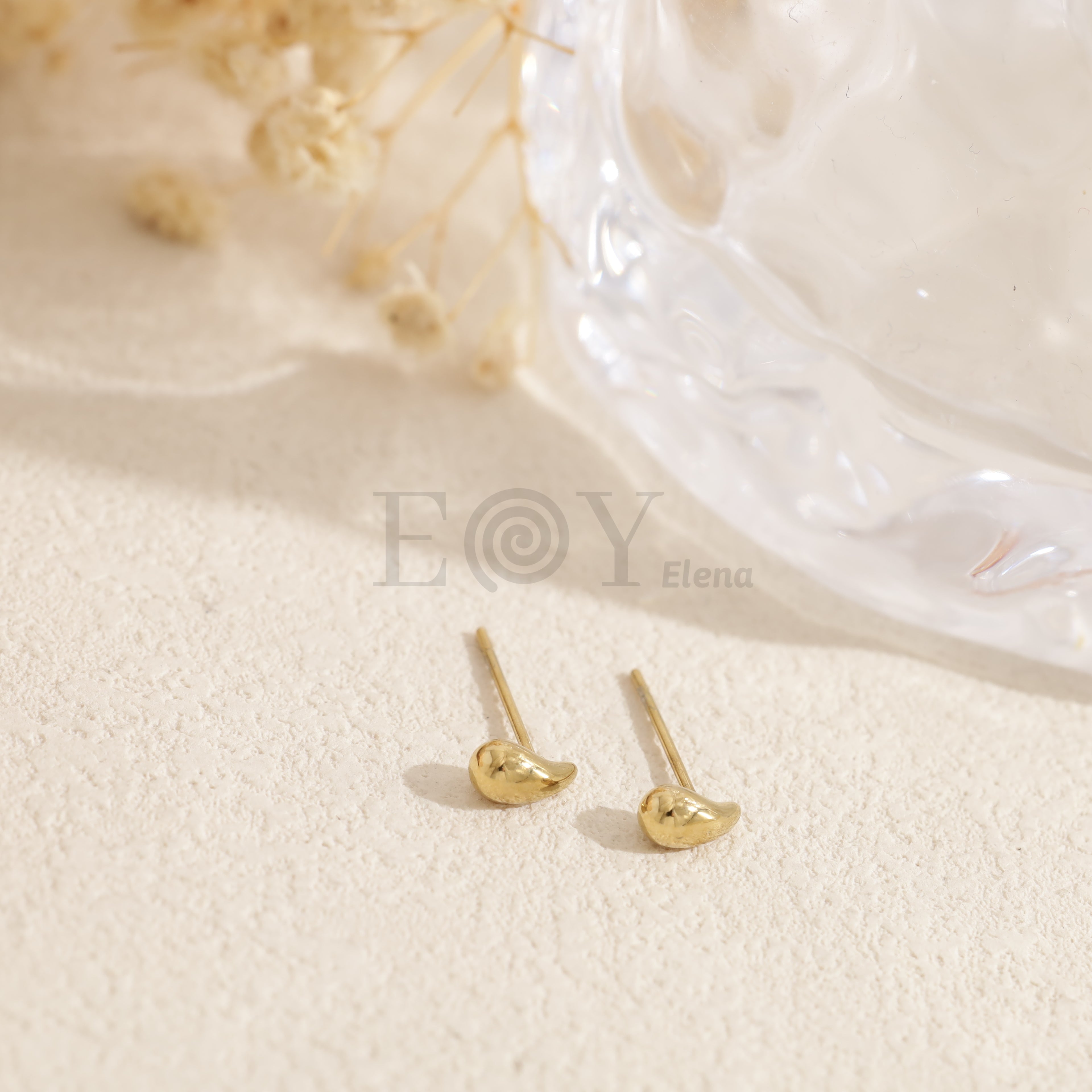 Pendientes gota pequeños