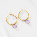 Pendientes circonita color