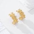 Pendientes aro con piedras