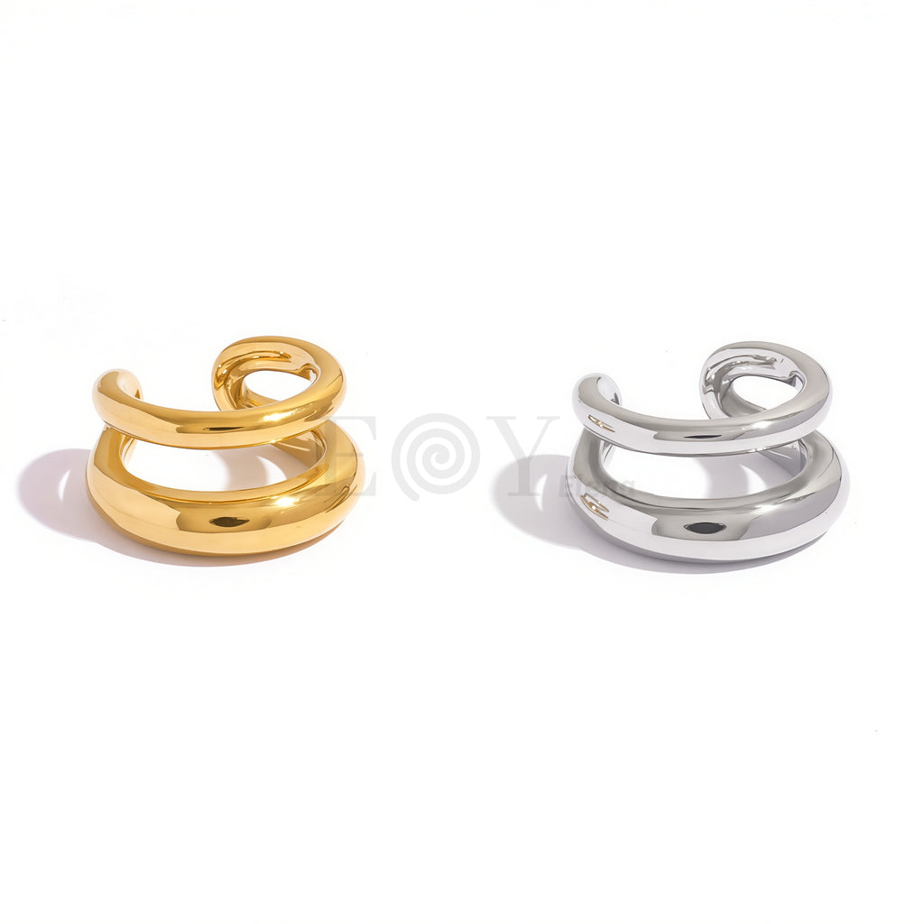 Brazalete oreja doble fila