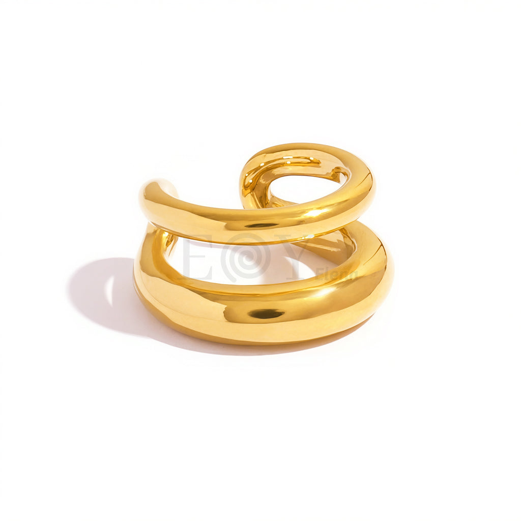Brazalete oreja doble fila