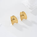 Pendientes gruesos acero