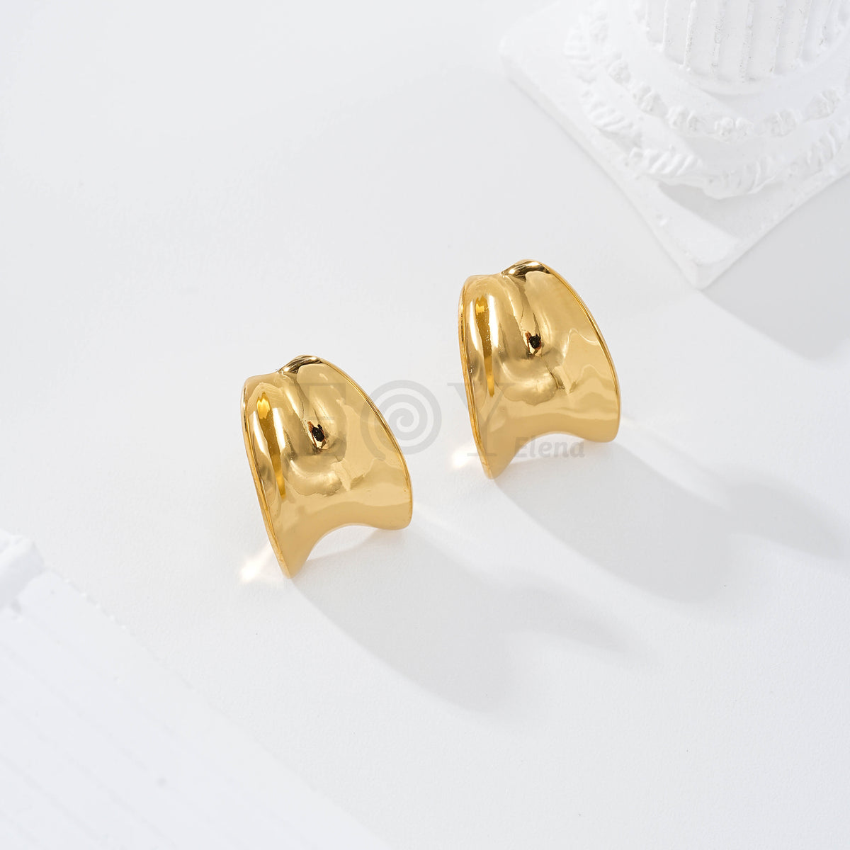 Pendientes gruesos acero