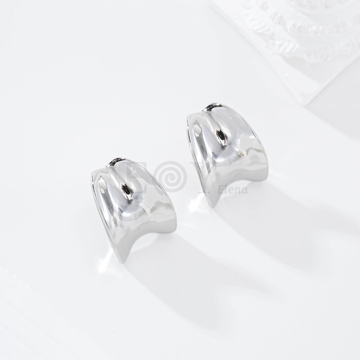 Pendientes gruesos acero