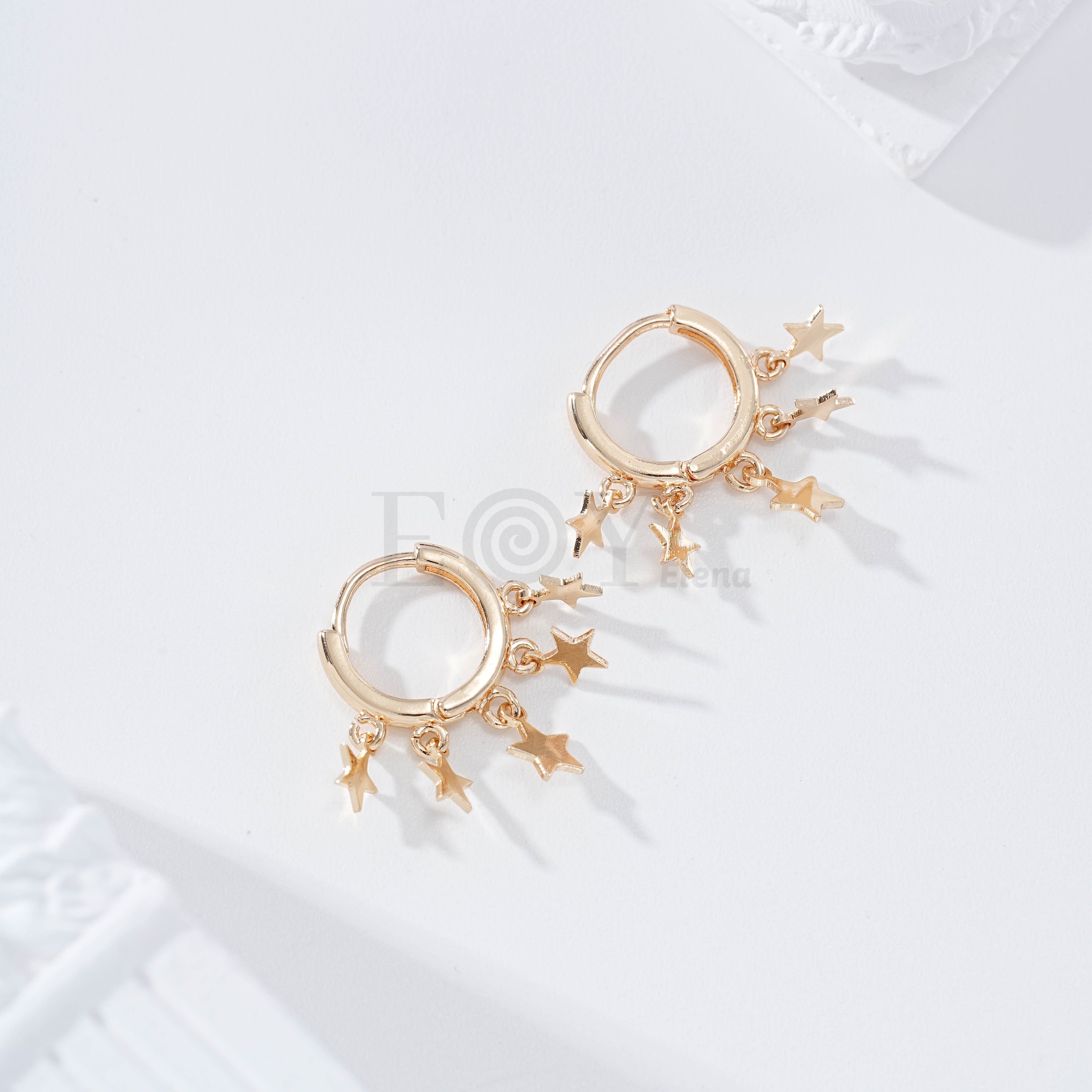 Aro con estrellas goldfield