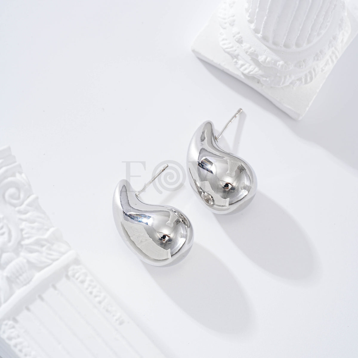Pendientes gota gold-filled grandes