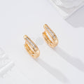 Aro con barra circonitas goldfield